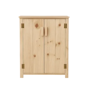 Mueble Compacto de Pallets con Puertas