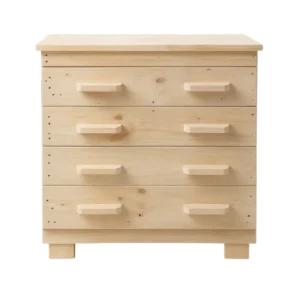 Cómoda de Pallets con Cajones – Almacenamiento Sustentable