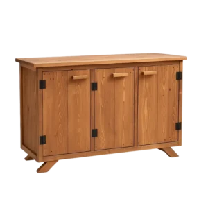 Mueble Buffet de Pallets con Almacenamiento – Diseño Sustentable