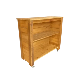 Mueble Estantería de Pallets – Almacenamiento Abierto Sustentable