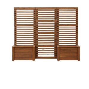 Huerto modular con respaldo vertical – Terra Vida