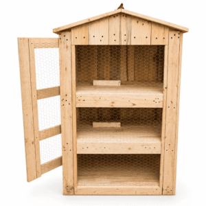 Casa para roedores de madera reciclada – Terra Mascotas
