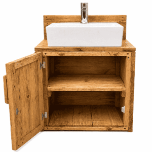 Mueble lavamanos de madera de palets - Terra hogar